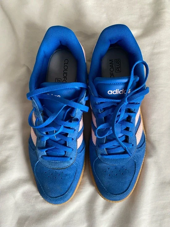 Adidas Breaknet Sleek Jh6901 Royal Blue And Pink Size Women’s 8 - Picture 3 of 4